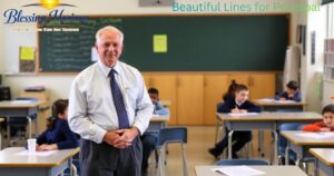 Beautiful Lines for Principal